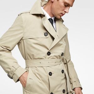 zara men trench